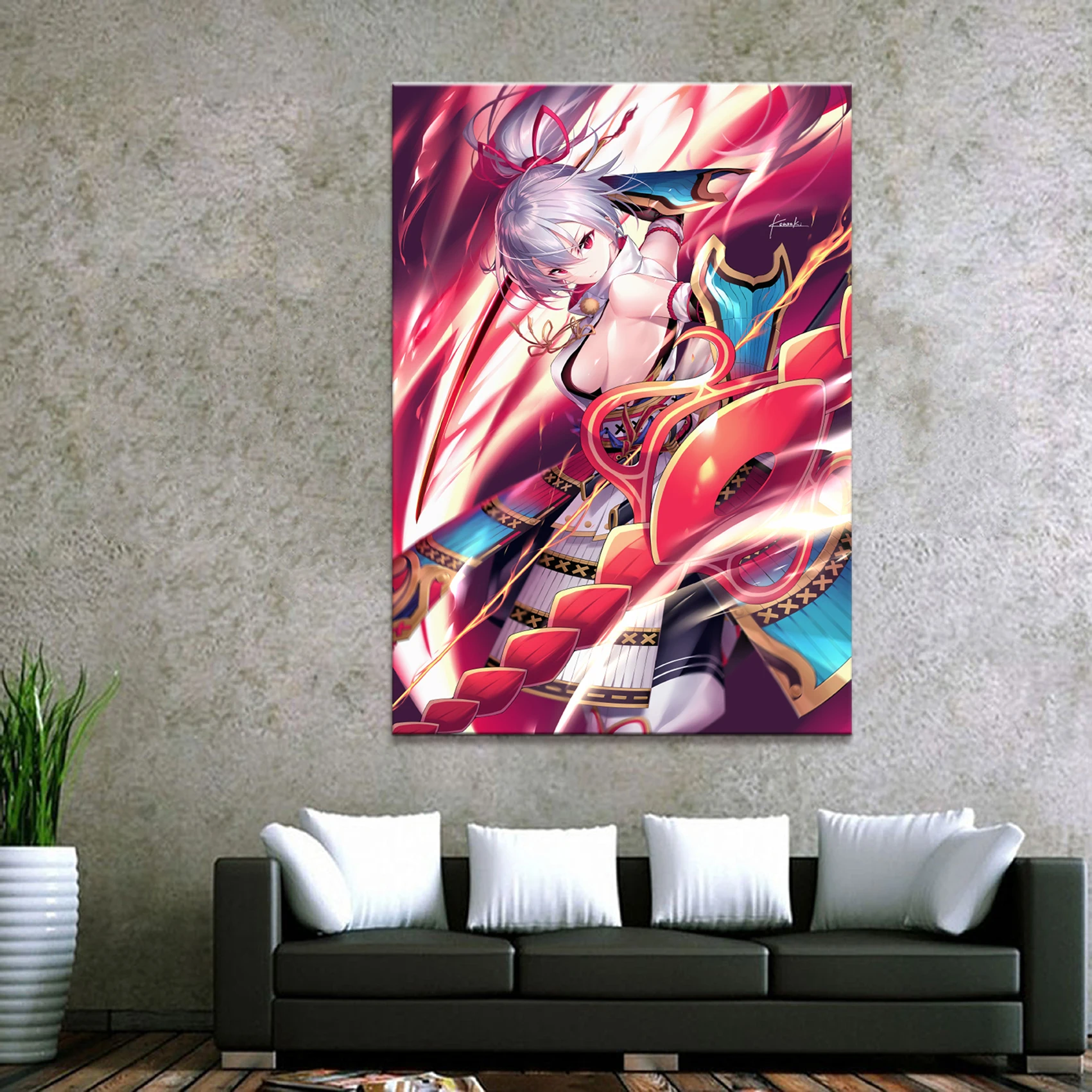 Домашний декор холст 1 штука сексуальное аниме Fate Grand Order художественные плакаты и