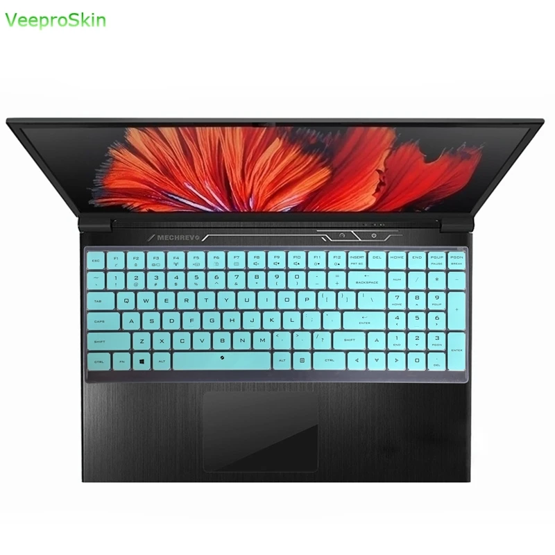 Силиконовый защитный чехол для клавиатуры MECHREVO Z2 Mechanical Revolution Deep Sea Ghost 15 6