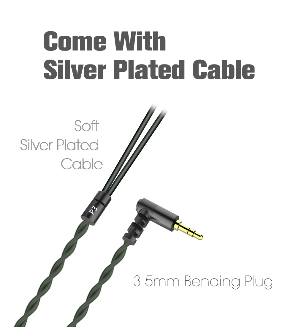 NICEHCK P3 наушники в ухо 2BA+ 1DD Гибридные 3 единицы HIFI наушники монитор IEM 3 кроссовер CNC Лицевая панель MMCX съемный кабель