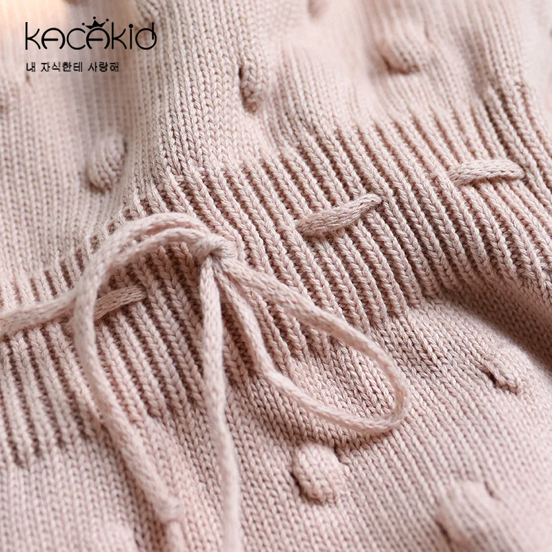 Kacakid/новая весенняя одежда для маленьких мальчиков и девочек детский шерстяной