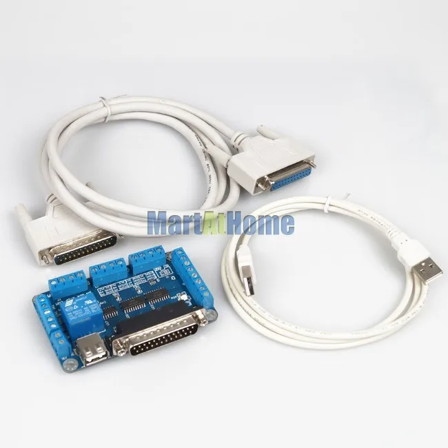 Комплект с ЧПУ 3 оси Leadshine шаговый Драйвер M542 и двигатель 57HS22 350 Вт 24 в источник