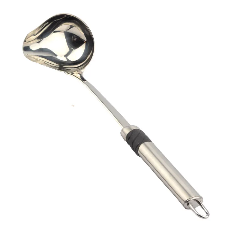 Ложка для супа с длинной ручкой из нержавеющей стали|sauce spoon|long handlesoup spoon |