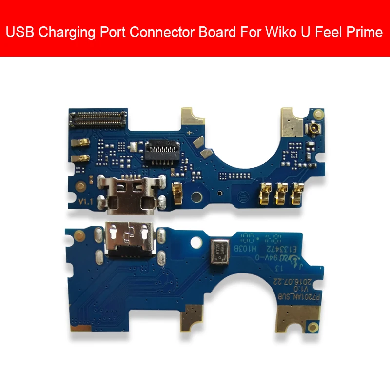 Usb Charger Board For Wiko U Feel Prime UFeelPrime USB Charging Jack Port Connector Flex Cable Replacement Parts | Мобильные