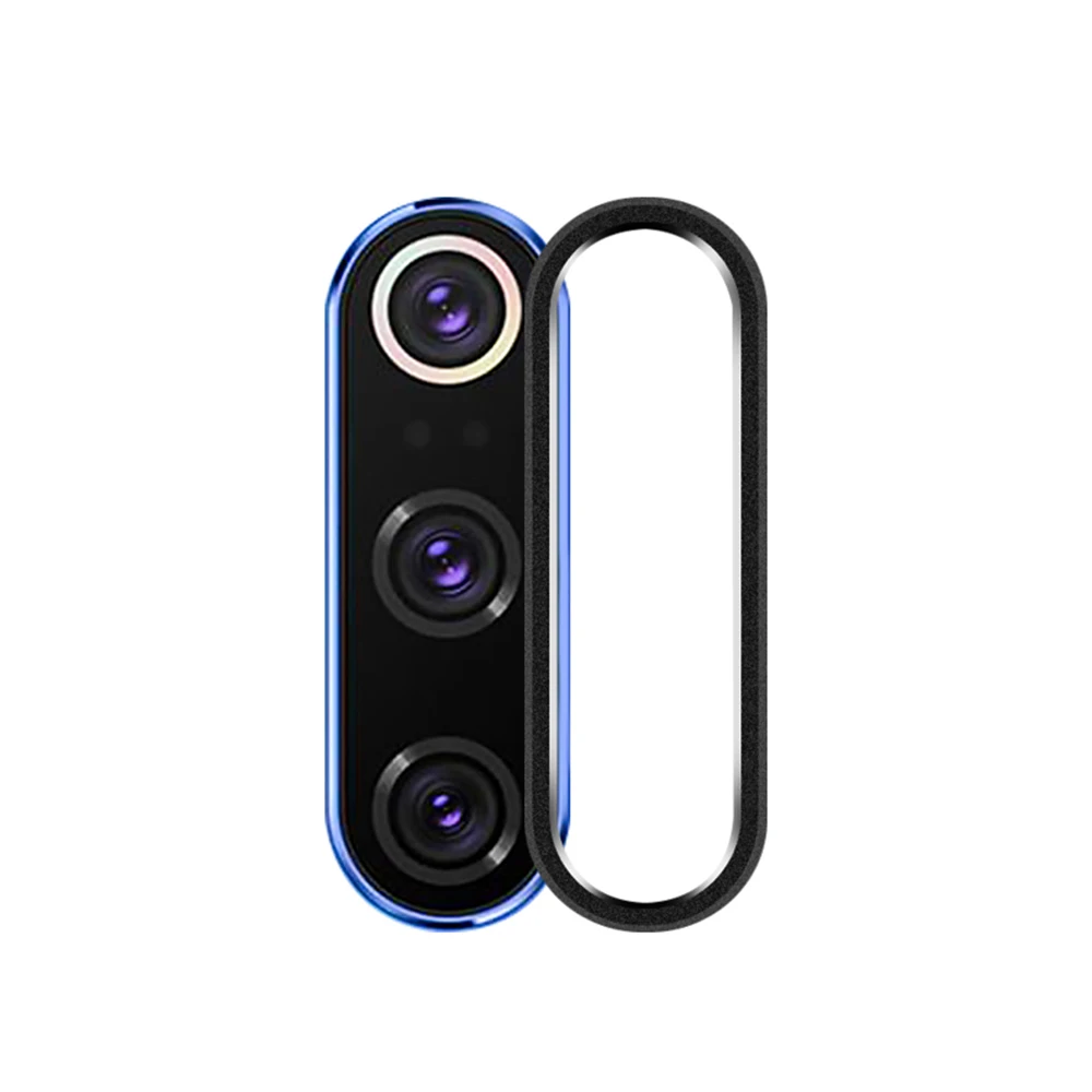 Черный Для Xiaomi Mi 9 SE 9SE металлический задний объектив камеры защитное кольцо задний бампер кольцо чехол - Цвет: Черный