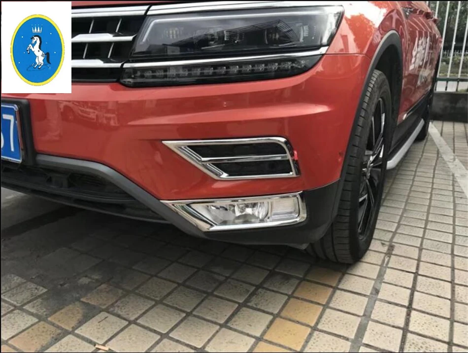 3 модели для Volkswagen VW Tiguan 2016 2017 2018 ABS передняя фара противотуманный светильник