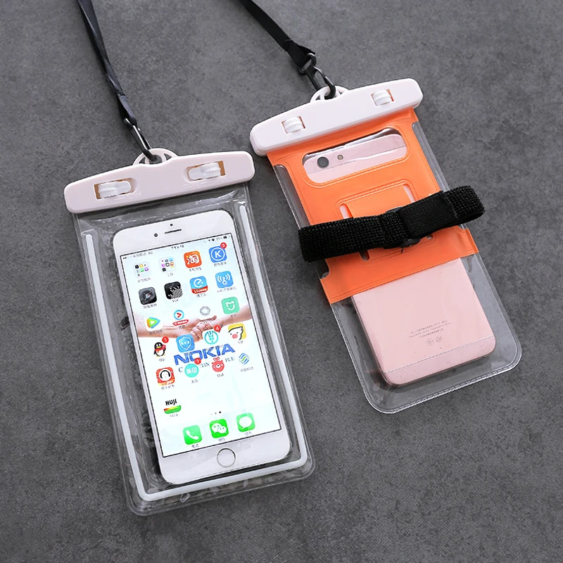 Универсальный Водонепроницаемый Чехол JAMULAR для телефона iPhone X 8 7 6 6s Plus прозрачный