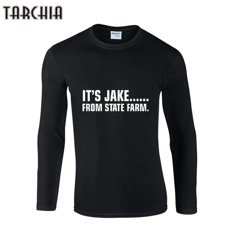 TARCHIA Man Футболка it JAKE от STATE FARM футболка с круглым вырезом и длинными рукавами