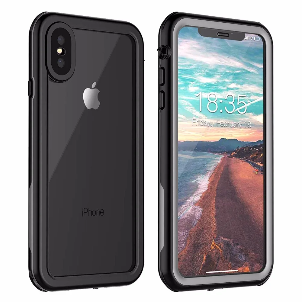 Водонепроницаемый чехол для iPhone Xs Max водонепроницаемый ударопрочный