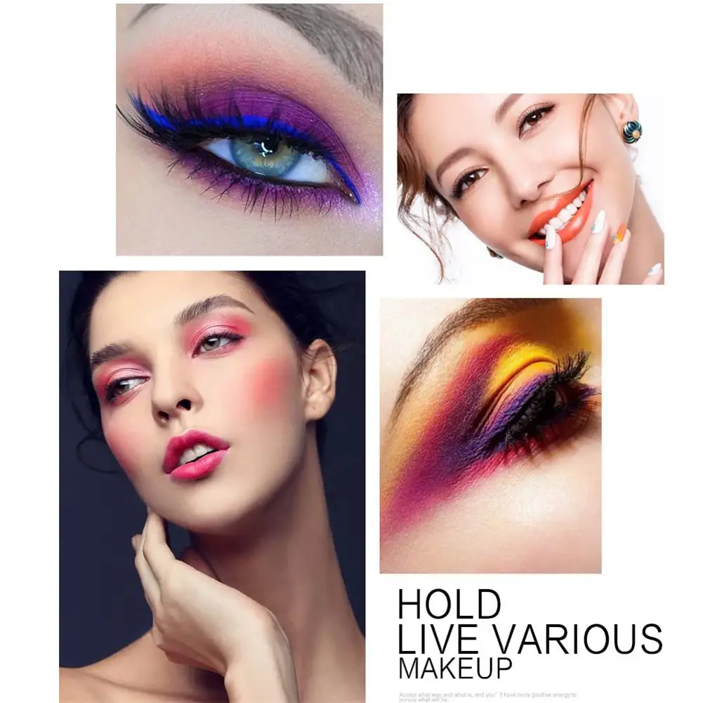 Набор профессиональных кистей для макияжа 7 шт. кисти растушевки теней век