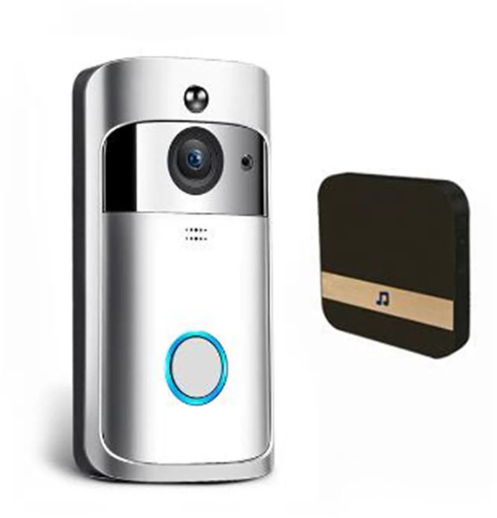 Video Door Phone HD PIR WIFI Doorbell Intercom 720P IP Camera Battery Power SD Card Slot Outdoor Security