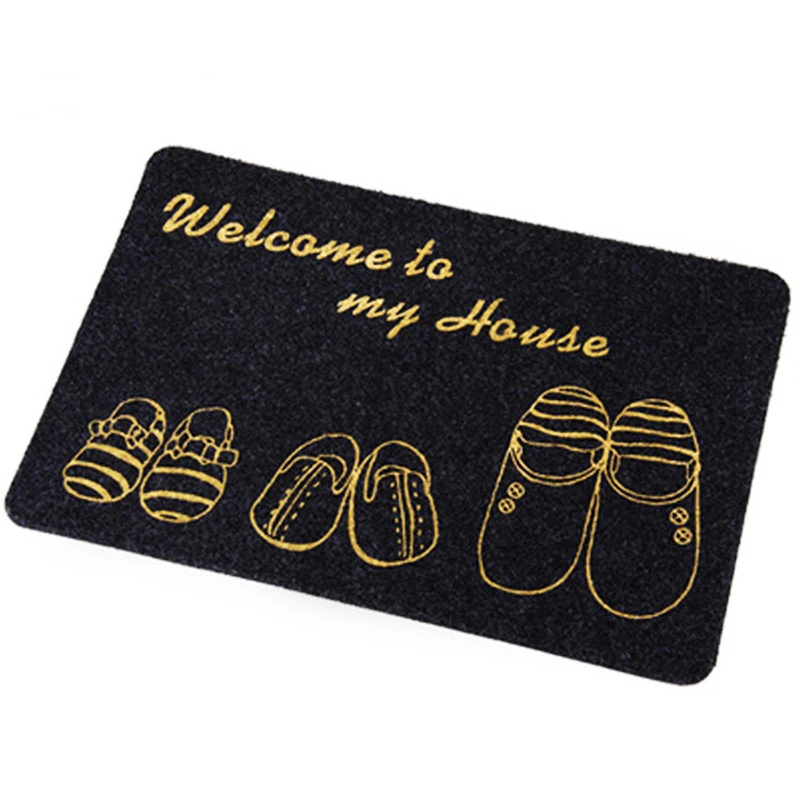 

Zeegle Shoes Pattern Funny Doormats Water Proof Bathroom Bath Mat Hallway Rugs Anti-slip Bedroom Floor Mats Kitchen Area Rug