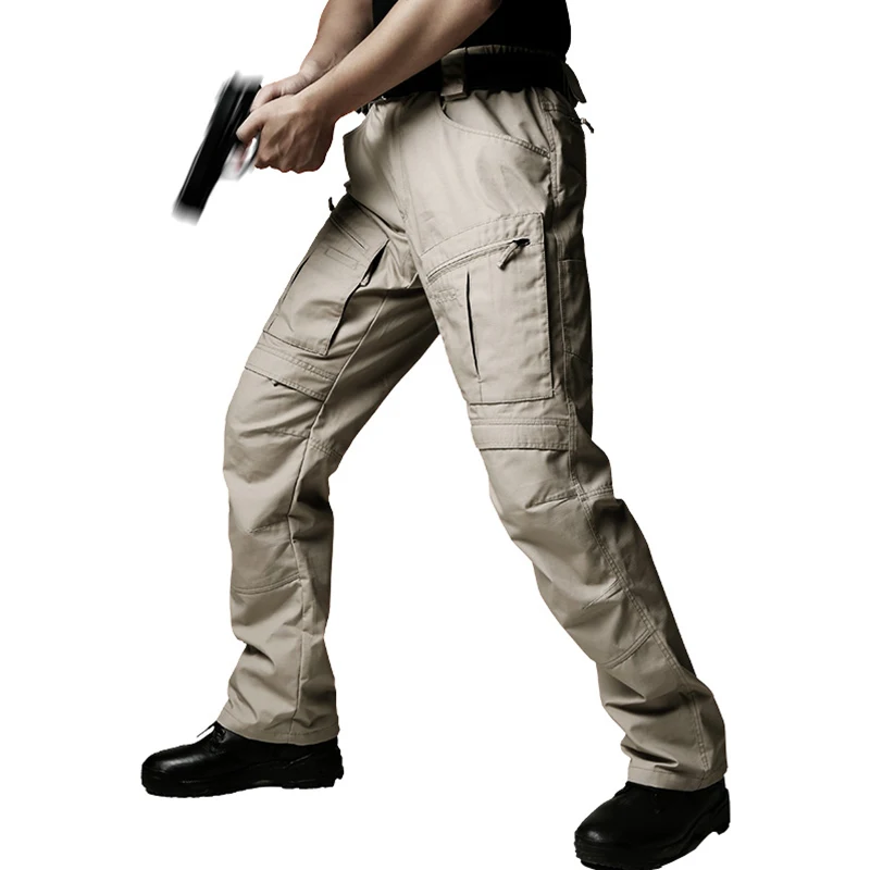CQB Outdoor Sports Tactical Military Men's Hiking Pants Trekking Trousers Multi Pocket Overalls for Training | Спорт и