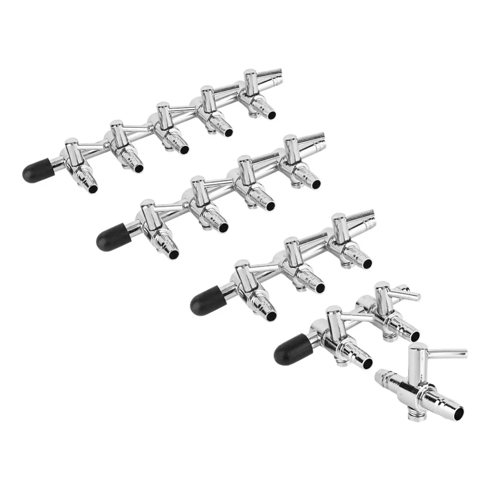 Воздушный насос для аквариума трубка из нержавеющей стали регулирующий клапан