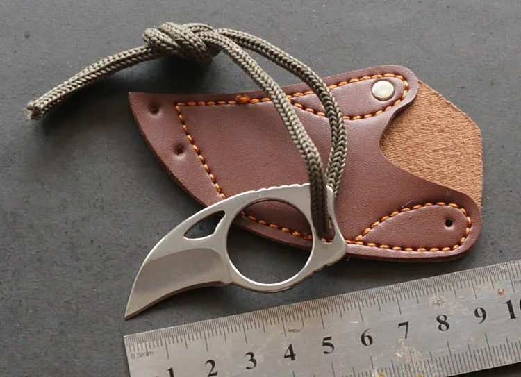 CS GO counter strike hawkbill Тактический Коготь karambit шейный нож настоящий боевой бой лагерь