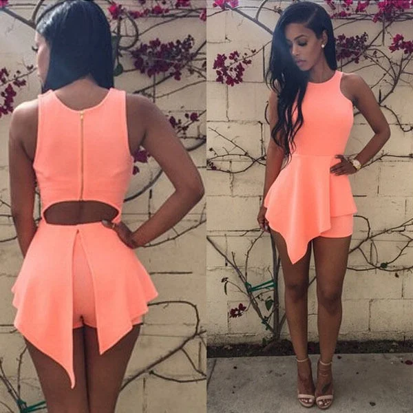 Модные женские туфли летние пляжные рукавов Сексуальная Bodycon Повседневное