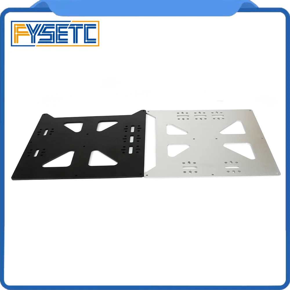 Алюминиевая черная серебряная анодированная пластина Y adrigation V2 Prusa i3 с поддержкой