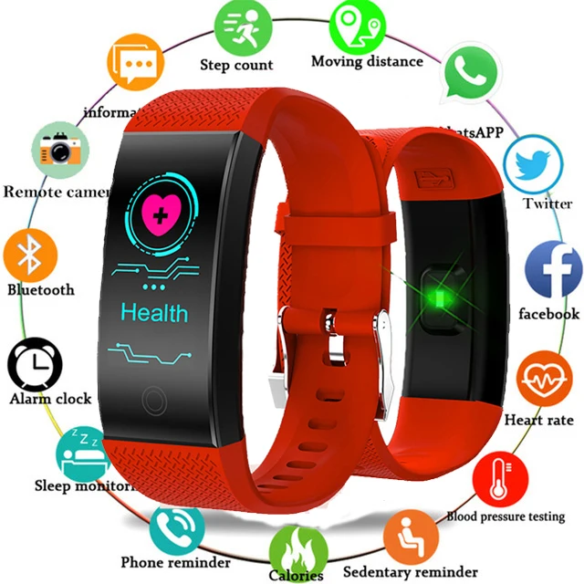 Умный Браслет IP68 Водонепроницаемый Smartband монитор сердечного ритма во время сна