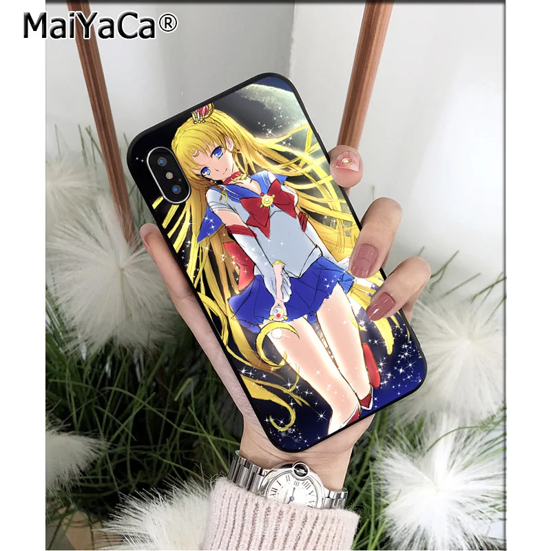 Мягкий силиконовый чехол MaiYaCa для Apple iPhone 8 7 6 6S Plus X XS MAX 5 5S SE XR | Мобильные телефоны и