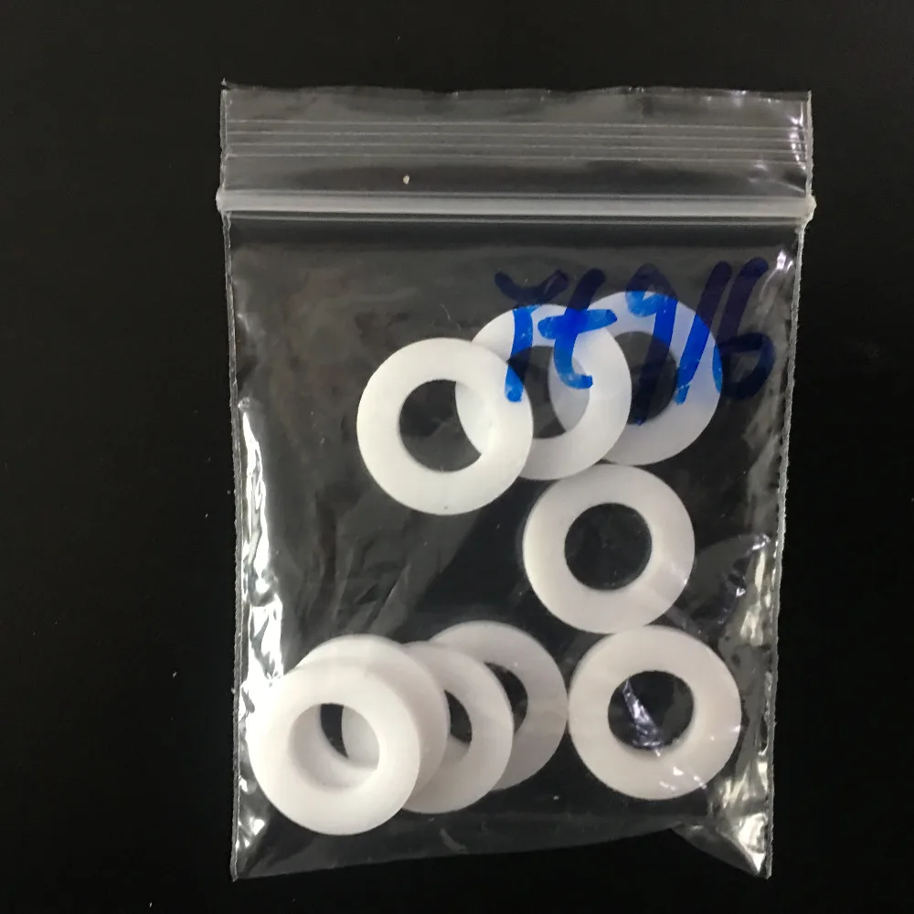 

10pcs Sale YT916X OD 18mm ID 10mm Thickenss 2mm Ring Gaskets White PTFE Ring Free Shipping France