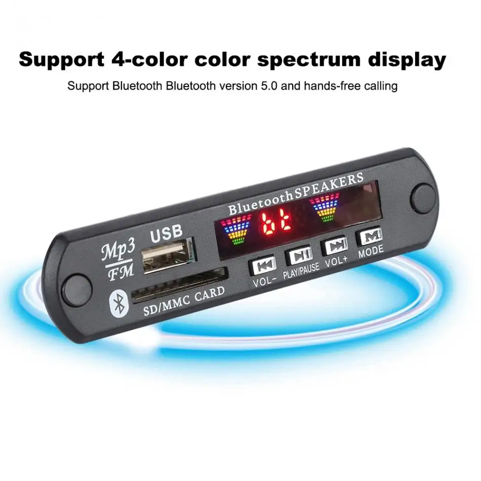 SDM01BT+ U-DX 4 цвета экран Bluetooth FM APE FLAC декодирование доска модуль Прямая поставка