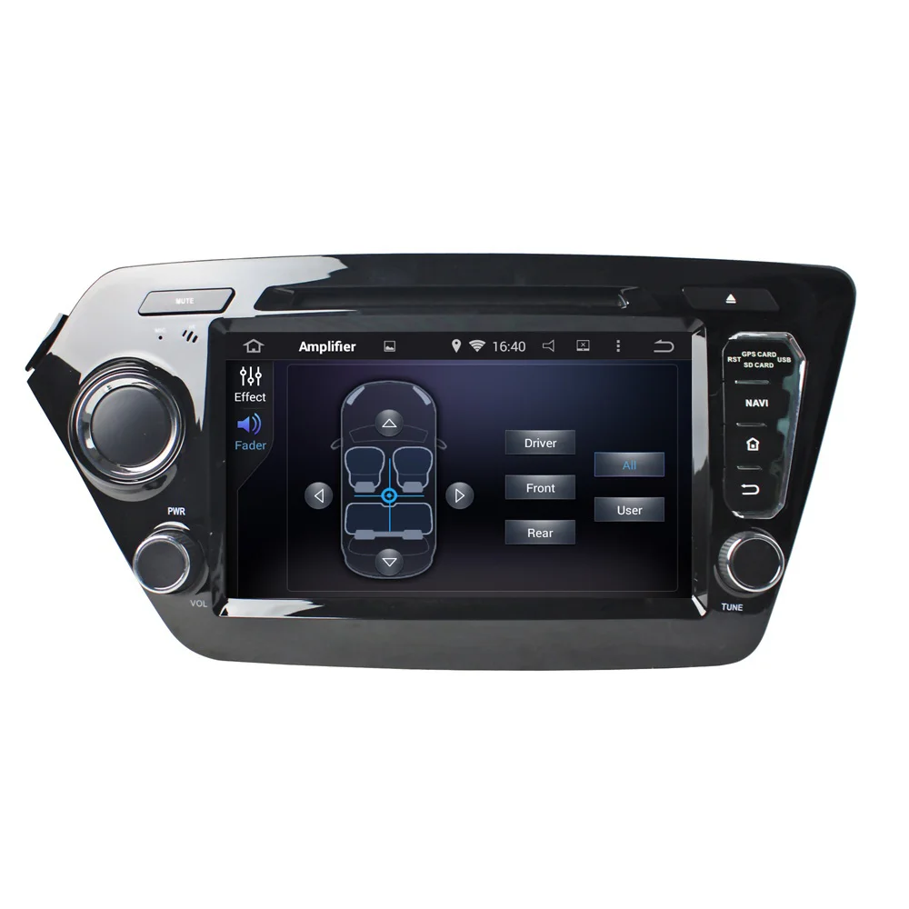 Android 7.1 Car Stereo Radio GPS Sat Nav 3G CD player MP3 Bluetooth HDMI Multimedia Player FOR KIA K2 RIO | Автомобили и