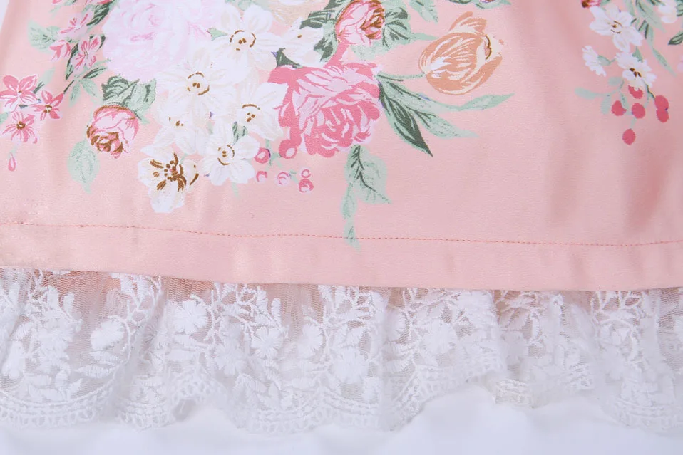 Cutestyles/ ; летнее платье с цветочным узором для девочек; грациозное платье для малышей с головной убор; Одежда для девочек; G-DMGD911-1105