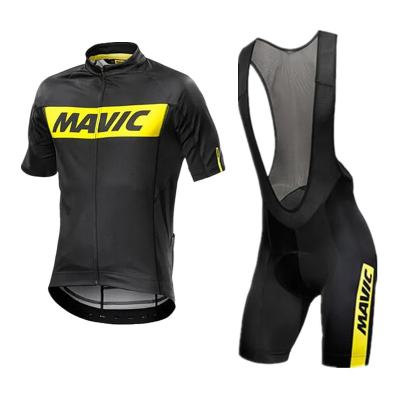 Быстросохнущая велосипедная майка MAVIC Pro с коротким рукавом Джерси Майо для велоспорта Ropa Ciclismo Велоспорт нагрудник шорты комплект K122003 - Цвет: 05