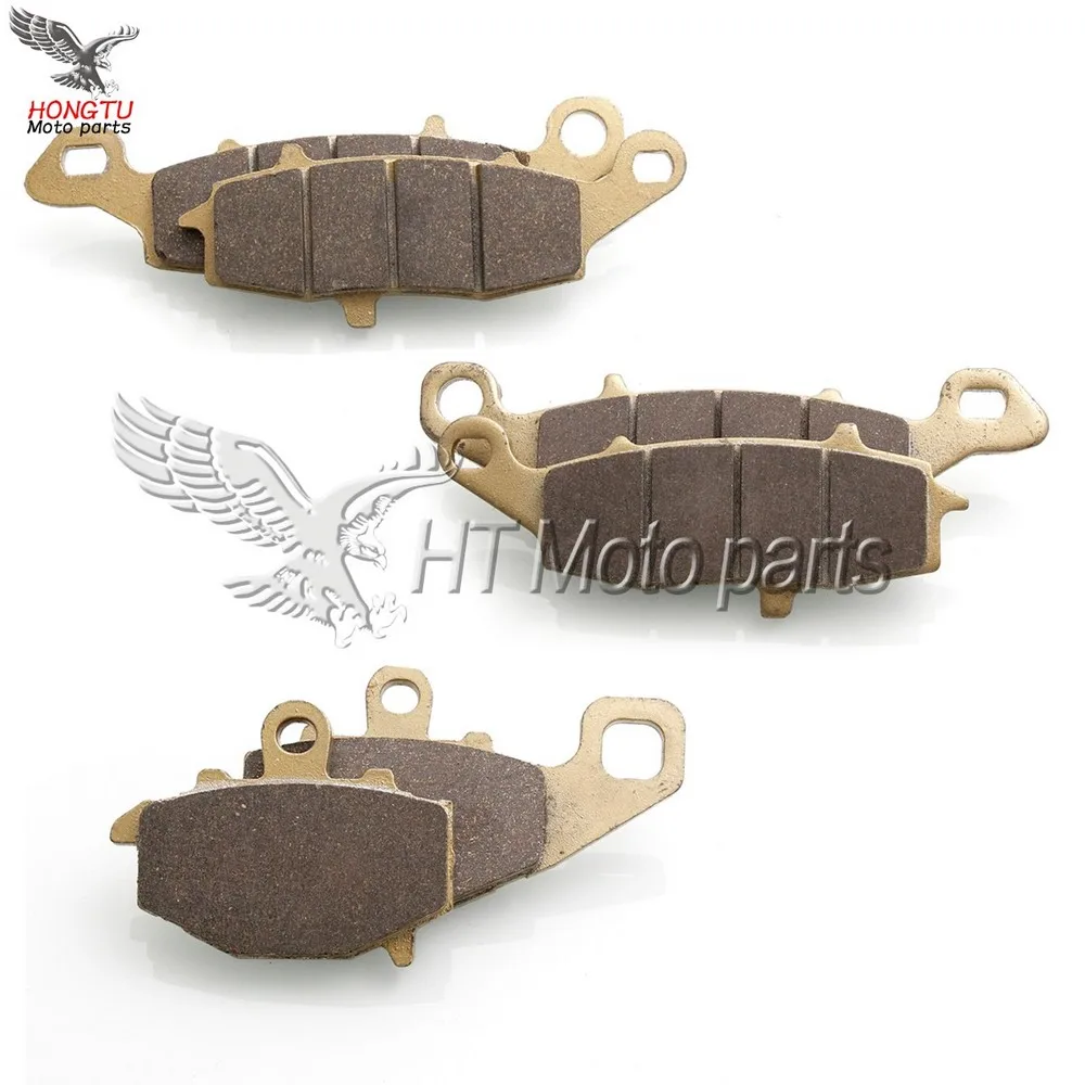 Передние и задние тормозные колодки для мотоцикла Kawasaki ER650 ER6f ER 6F ER6N 2009 2014 EX650R EX650 EX