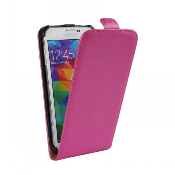 hot pink S8 плюс крышка для Samsung S3 мини Чехол Флип кожаный Coque для Galaxy A5 A7 A3 S6 S7 край S4 S5 мини Примечание 5 4 3 2 принципиально - Цвет: hot pink