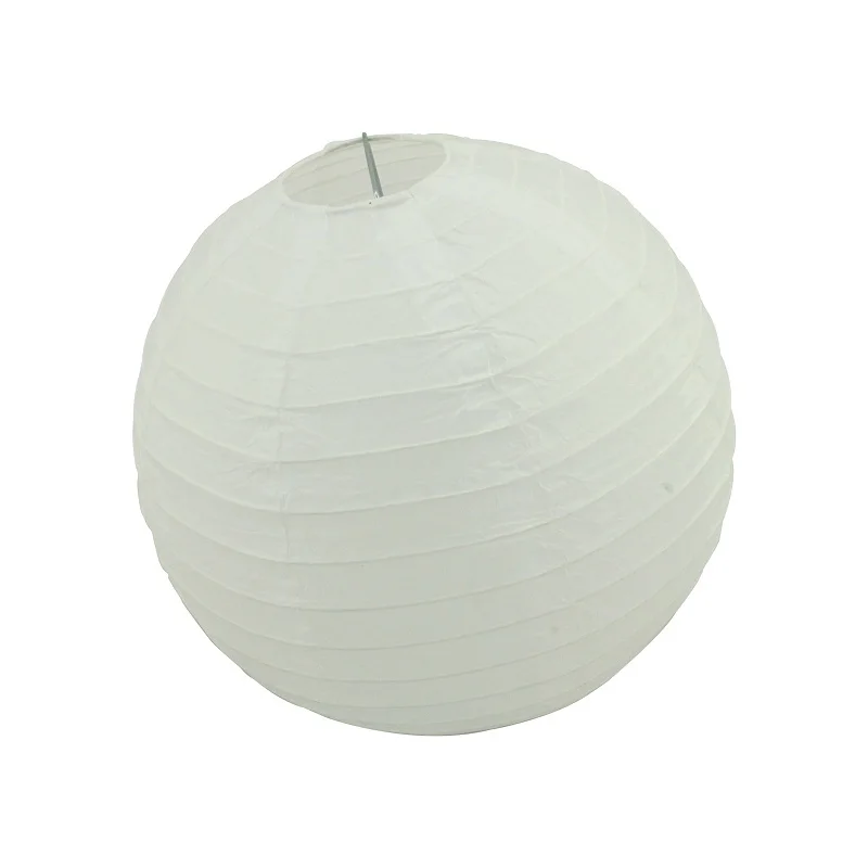 white without LED 1 комплект 20 см 25 см 30 см фонарики из белой бумаги+ белый светодиодный фонарь лампы для папье Фестиваля Свадьбы рождества украшения - Цвет: white without LED