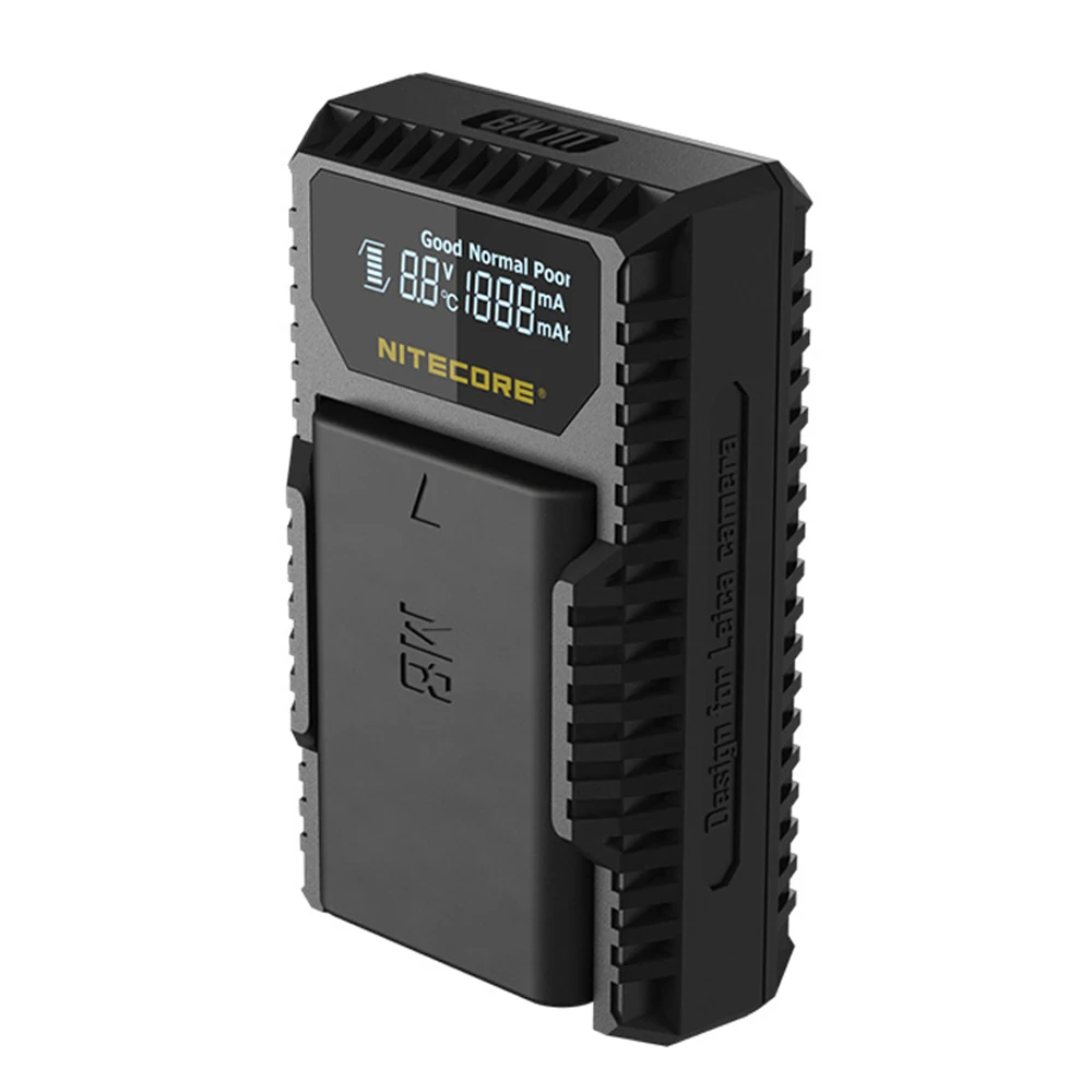 100% оригинал Nitecore ULM9 USB зарядное устройство для Leica BLI 312 батарея камера BM8 M8 M8.2 M9 P M