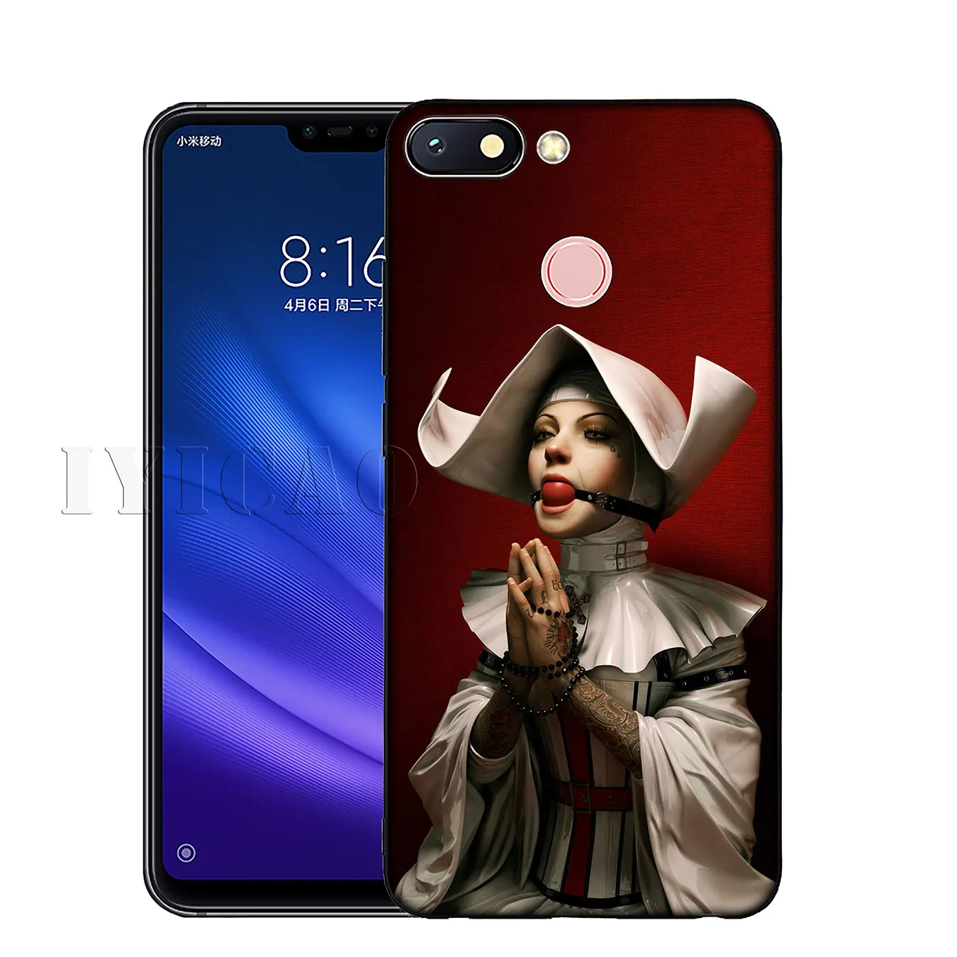 IYICAO Sister nun Модный мягкий силиконовый чехол для телефона Xiaomi Redmi K20 8A 7A 6A 5A S2 4X 4A GO Note 8