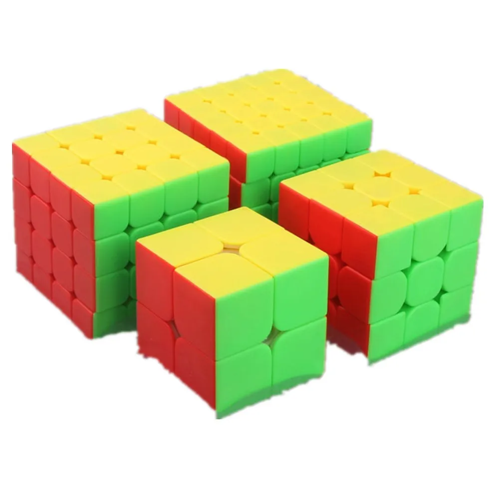 MOYU 2x2 3x3 4x4 5x5 набор Кубик Рубика для профессионалов безопасный ABS соревнование