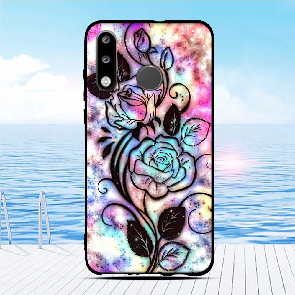 Чехол-Бампер для Huawei P30 lite силиконовый чехол телефона TPU 3D рельефный мультяшный |