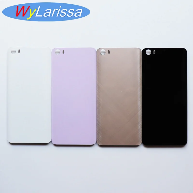 Для XIAOMI Mi5 Mi 5 задний корпус Батарейная Дверь Задняя стеклянная крышка чехол+ Передний сенсорный экран внешняя стеклянная панель Черный Белый Золотой