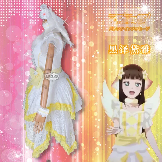 Аниме Aqours Love Live! Sunshine!Dia/Chika/You/KUNIKIDA следующий блестящий костюм из фильма Косплей