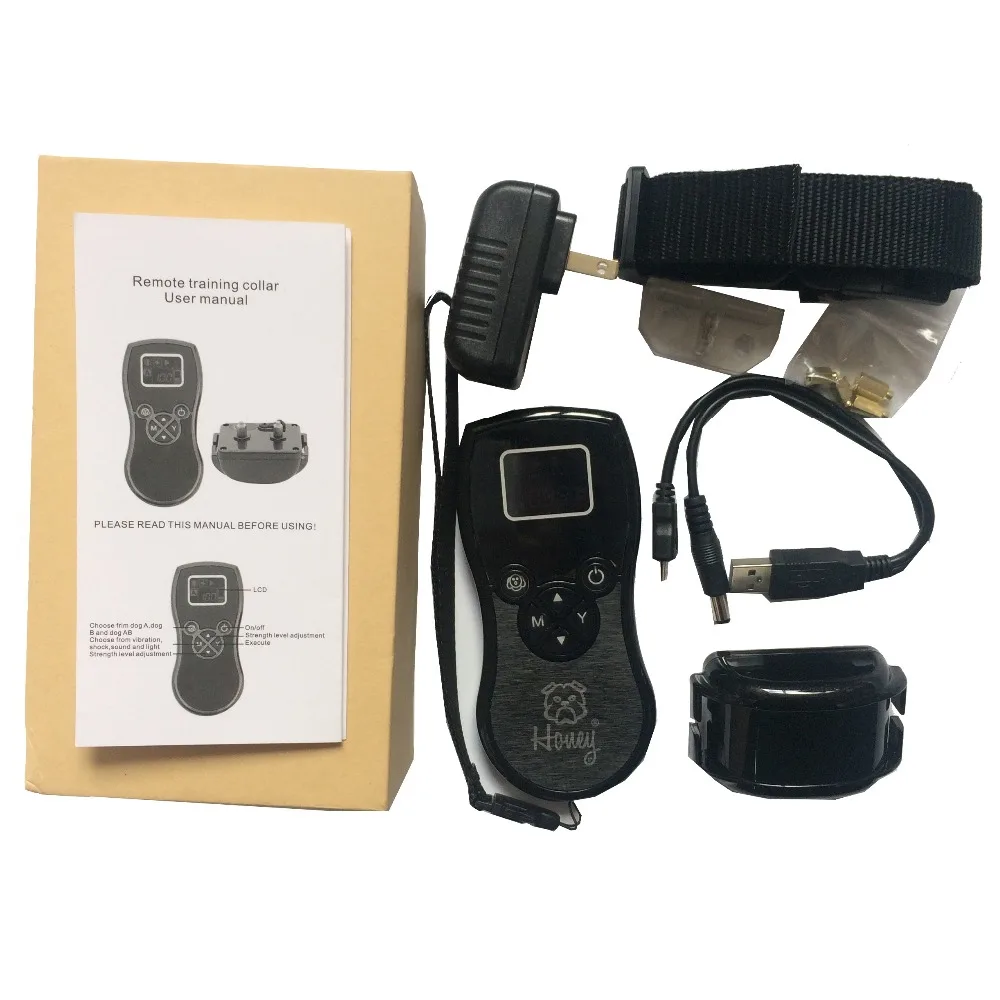 Электрический тренировочный ошейник для собак тренировка большой собаки