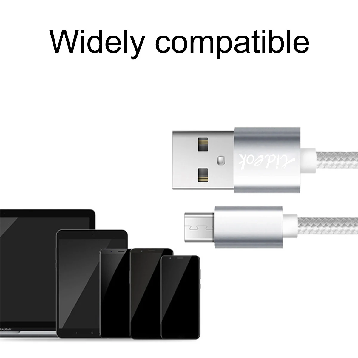 1 м 1,5 м 2 м 3 м 1,5 кабель Micro USB для быстрой зарядки, подходит для мобильного телефона Android нейлоновый Плетеный мобильный телефон MicroUSB Kable