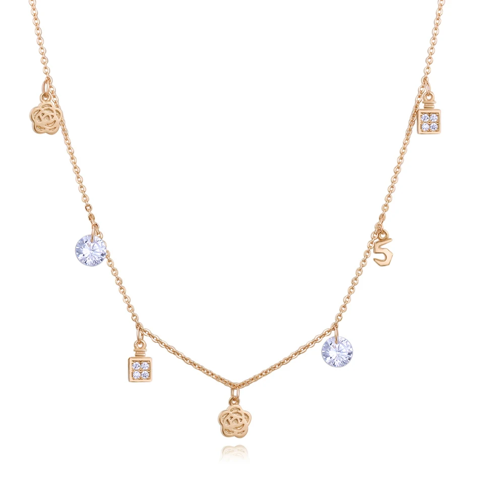 Baffin Boho Women Choker Gold Silver Color Chain Necklace Tassel Beads Collana Kolye Bijoux Collares Mujer Collier Femme | Украшения и