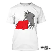 New Brand-Clothing T Shirts Bullfighting I Love Spain Mexico Bull Funny T Shirt Tees Summer Fashion
