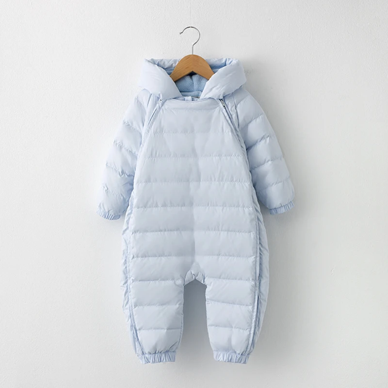 Baby Snowsuit New Infant Boy Girl Winter Outerwear Outfits Hooded Thermal Newborn Jumpsuit Snow Wear Clothing |