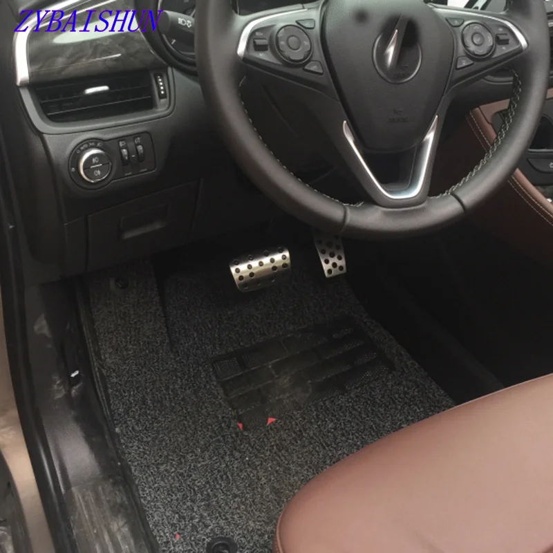 Накладки для педали из нержавеющей стали MT AT Chevrolet Cruze sedan hatchback OPEL Mokka 2013 2015 ASTRA J