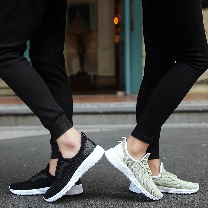 MAISMODA Big Size 36-47 2018 Summer Breathable Mesh Casual Unisex Shoes Lace up Men Comfortable Couple 4 Colors YL164 | Обувь