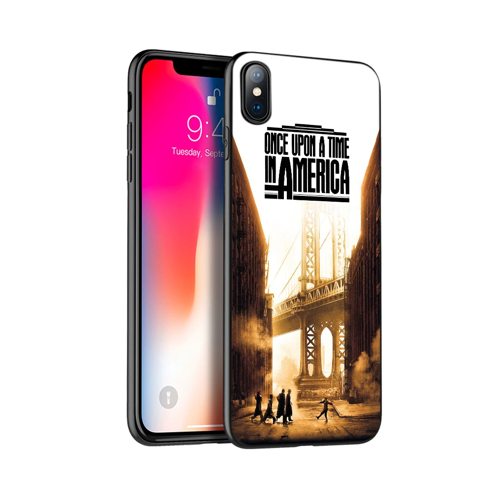 Черный чехол из ТПУ для iphone 5 5s se 6 6s 7 8 plus x 10 силиконовый XR XS 11 pro MAX Once Upon A Time|Бамперы|