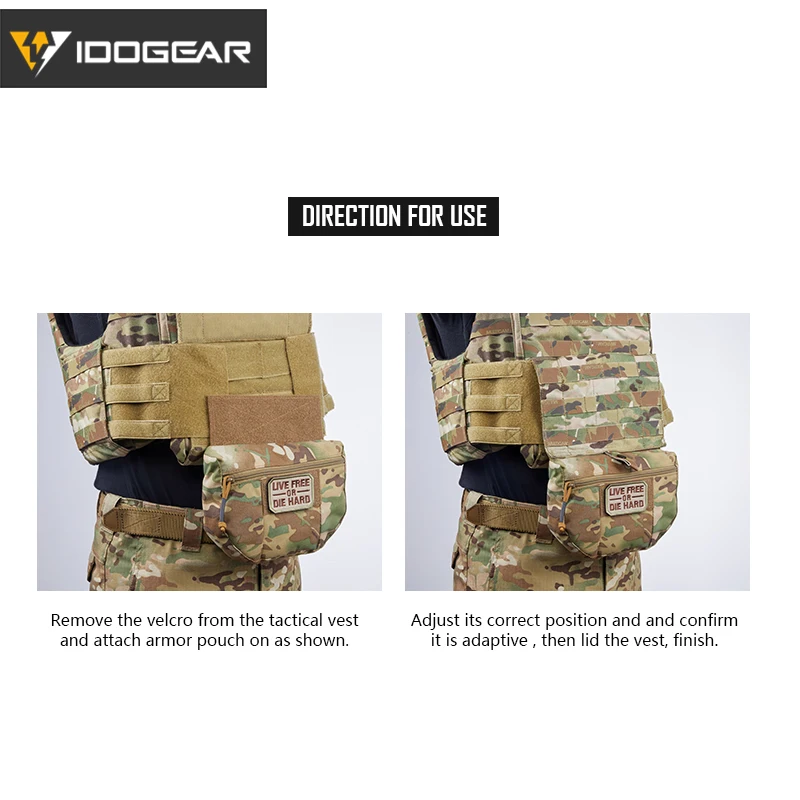 Тактическая Сумка переноска IDOGEAR сумка AVS JPC CPC для талии EDC армейская тактическая
