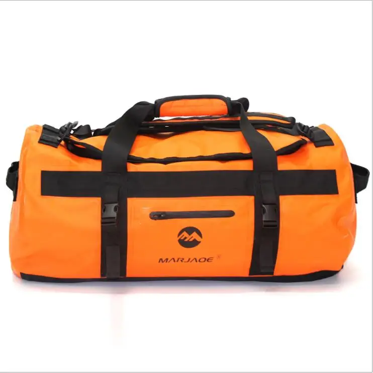 Orange 30L Открытый плавательный водонепроницаемый мешок рыболовный сухой мешок Кемпинг фитнес парусный водонепроницаемый мешок треккинг река плечо океан пакет - Цвет: Orange 30L