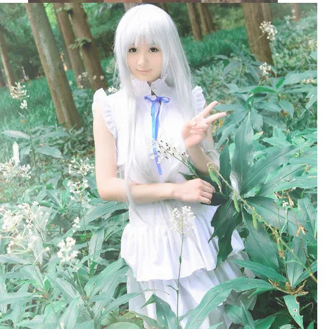 Костюм для косплея Ano Hi Mita Hana no Namae o Bokutachi wa Mada Shiranai белое летнее платье Хэллоуина