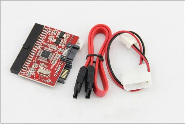 Адаптер 2 в 1 SATA-IDE к SATA конвертер 40 pin 5 &quotдюймовый жесткий диск с поддержкой