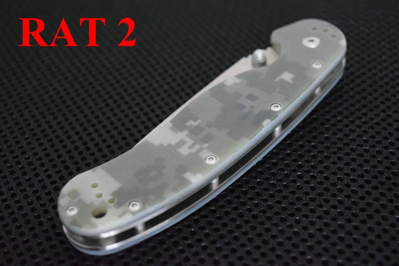 Ontari RAT 2 VOLTRON RAT 1& RAT 2 Тактический складной нож карманные ножи AUS-8 лезвие G10, походный охотничий нож для выживания Открытый EDC инструменты - Цвет: Ontari RAT 2
