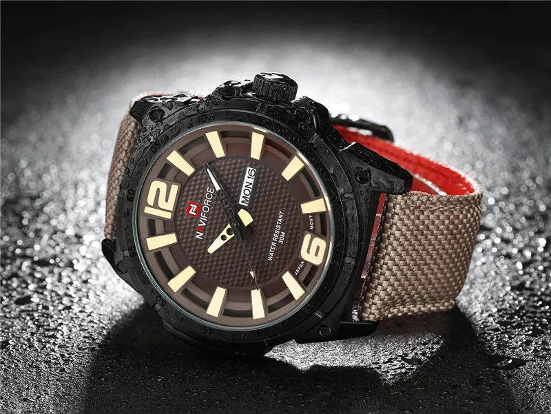 2016 роскошные Брендовые мужские спортивные часы кварцевые с датой модные